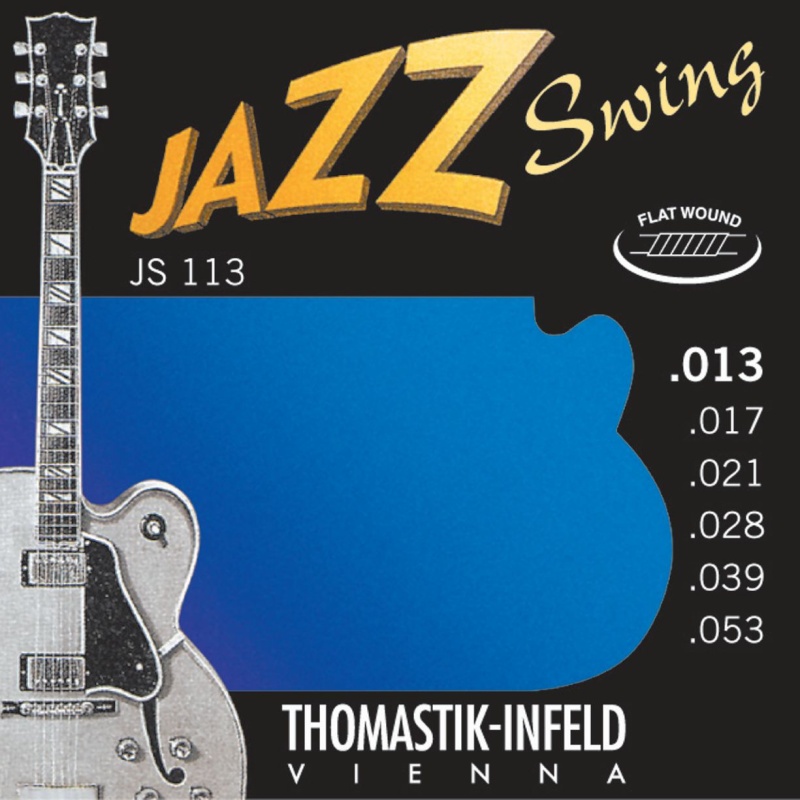 THOMASTIK JS113 JAZZ GUITAR JAZZ SWING STRING SET