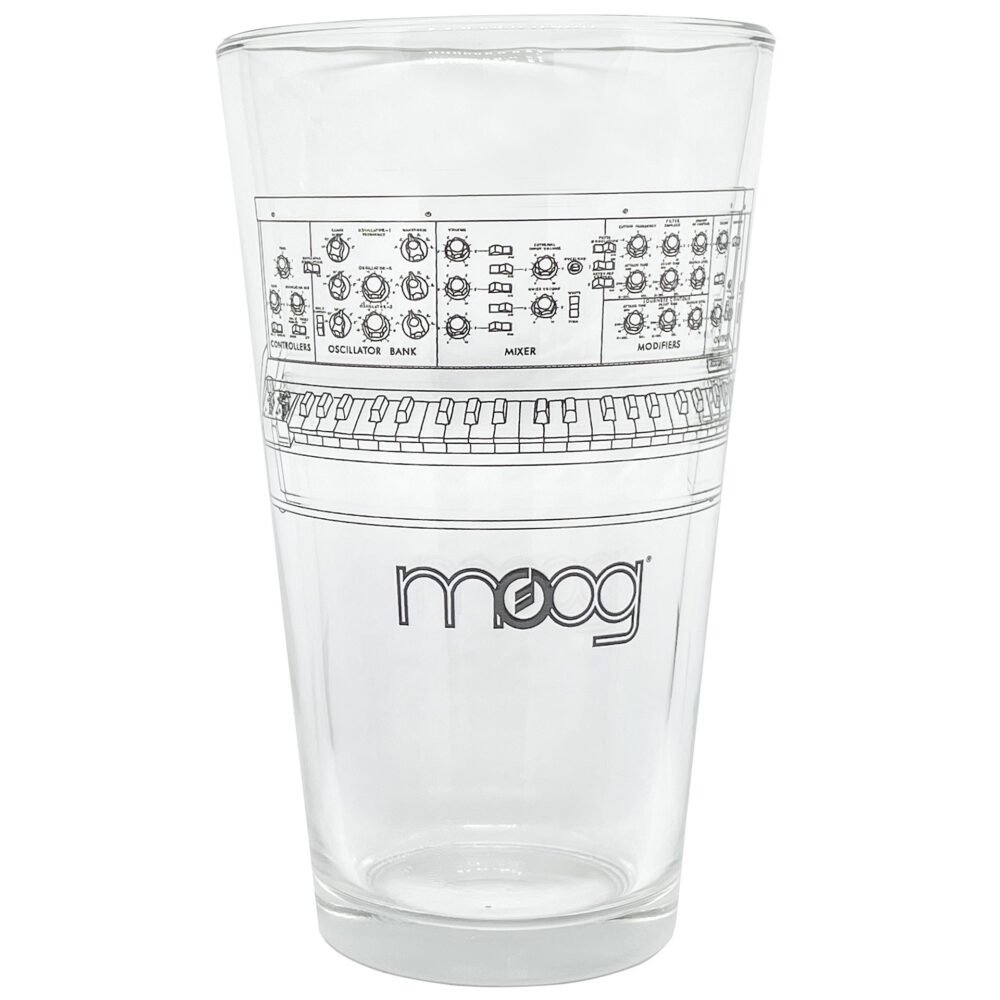 MOOG MUSIC Moog Pint Glass