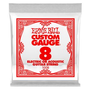 Ernie Ball 1008 Plain Steel .008