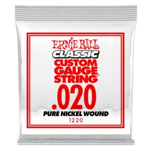 Ernie Ball 1220 Pure Nickel Wound .020