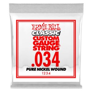 Ernie Ball 1234 Pure Nickel Wound .034
