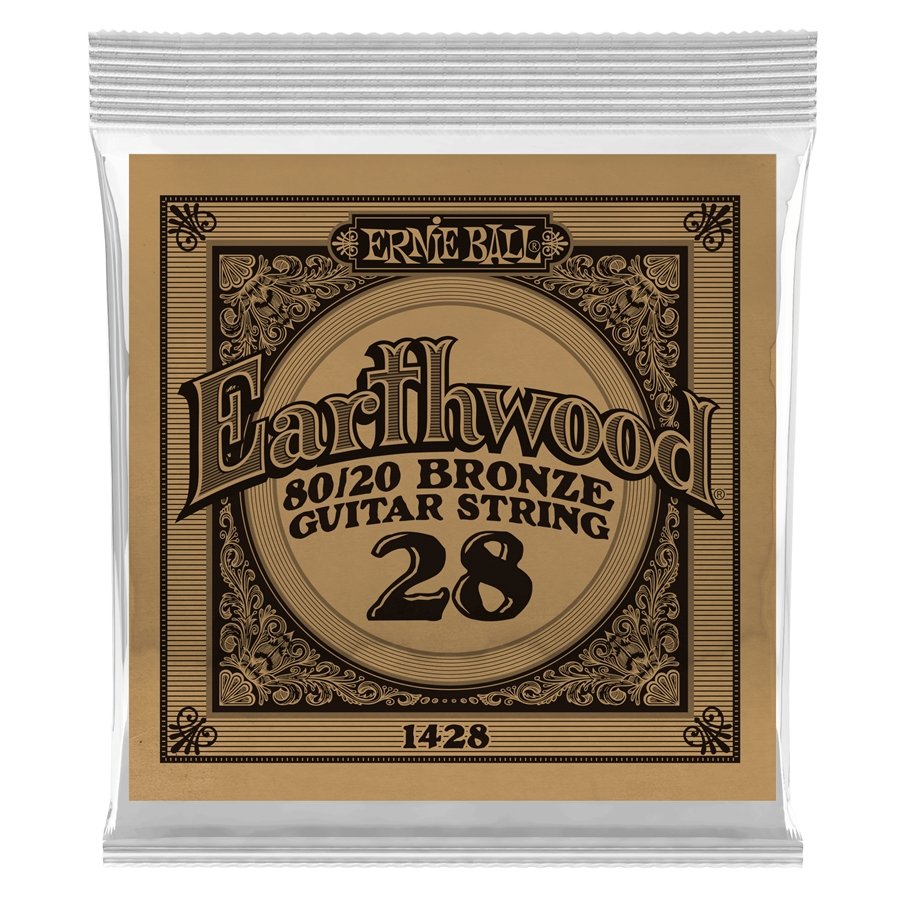 Ernie Ball 1428 Earthwood 80/20 Bronze .028