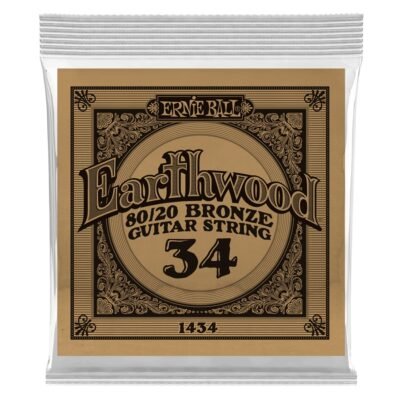 Ernie Ball 1434 Earthwood 80/20 Bronze .034