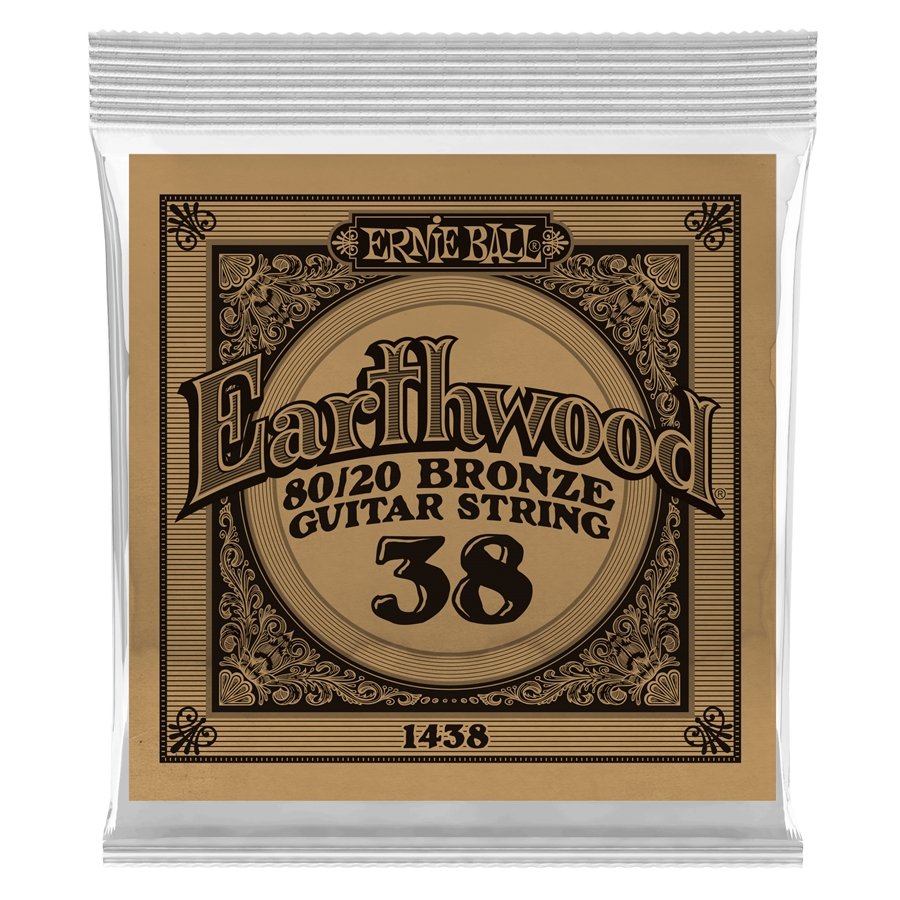 Ernie Ball 1438 Earthwood 80/20 Bronze .038