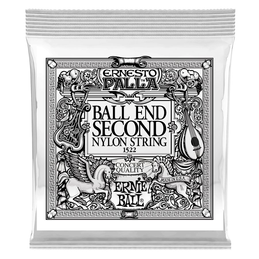 Ernie Ball 1522 Ernesto Palla Black 2ª Ball End .032