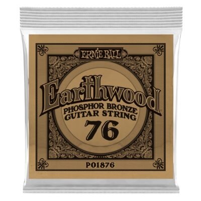 Ernie Ball 1876 Earthwood Phospor Bronze .076