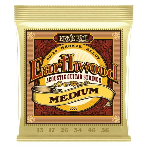 Ernie Ball 2002 Earthwood 80/20 Bronze Medium 13-56