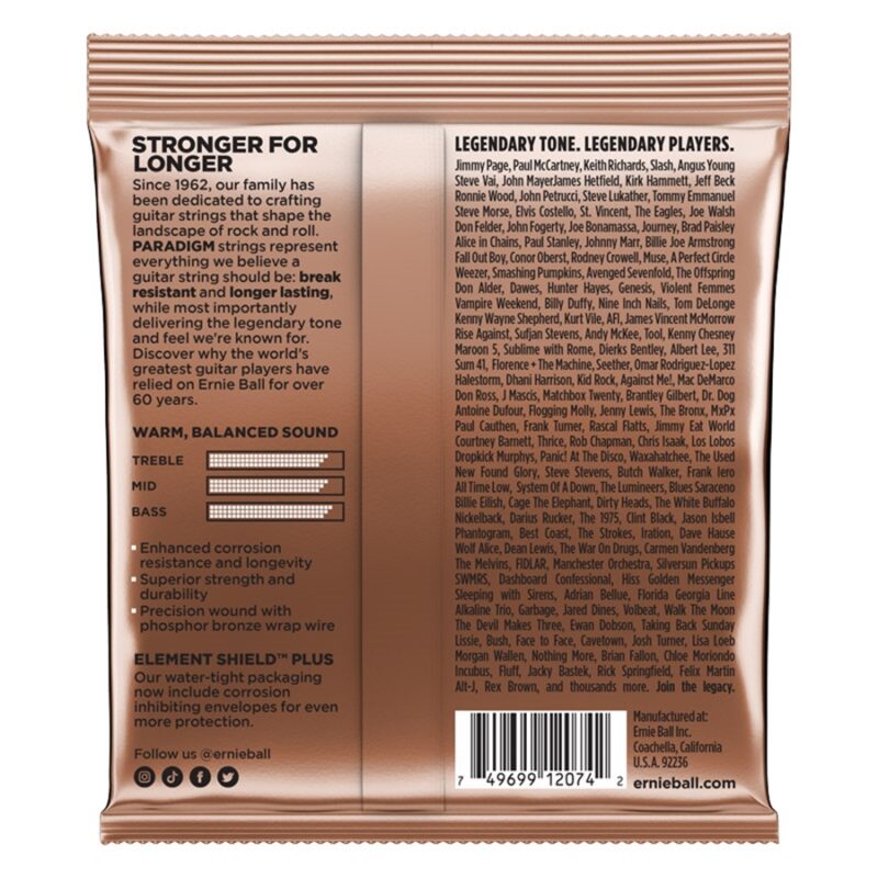 Ernie Ball 2074 Paradigm Phosphor Bronze Medium 13-56