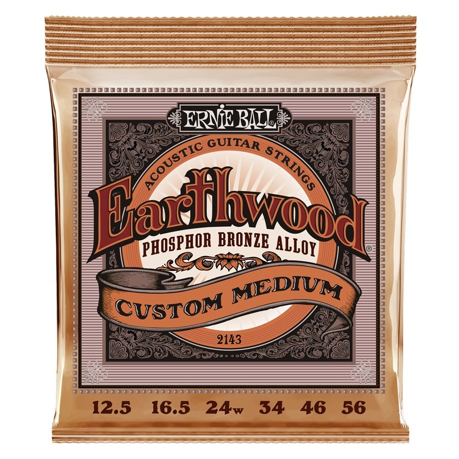 Ernie Ball 2143 Earthwood Custom Medium Phosphore Bronze