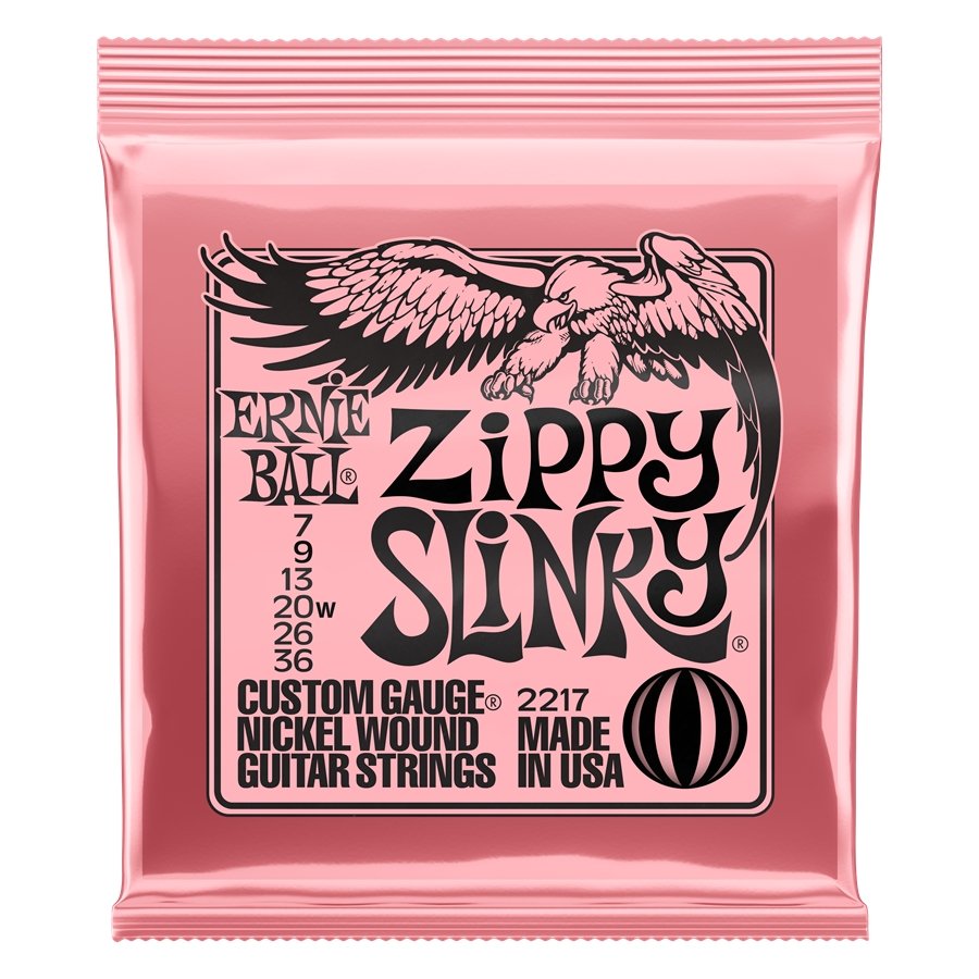 Ernie Ball 2217 Nickel Wound Zippy Slinky 7-36