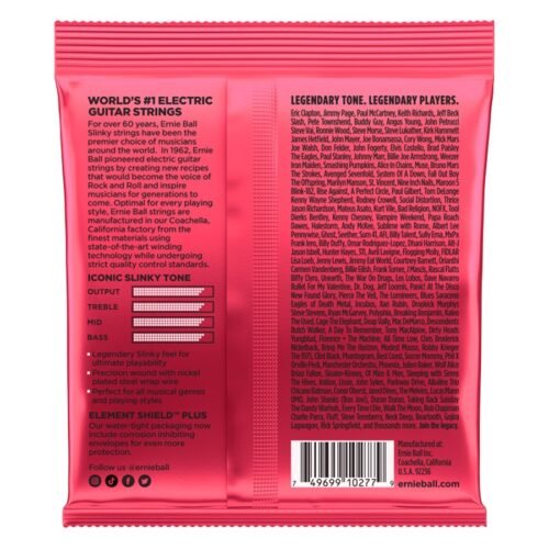 Ernie Ball 2226 Nickel wound Burly Slinky 11-52