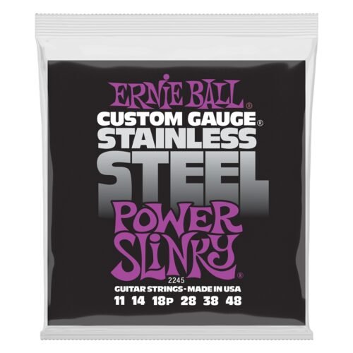 Ernie Ball 2245 Stainless Steel Power Slinky 11-48