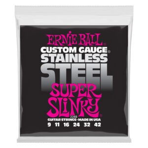 Ernie Ball 2248 Stainless Steel Super Slinky 9-42