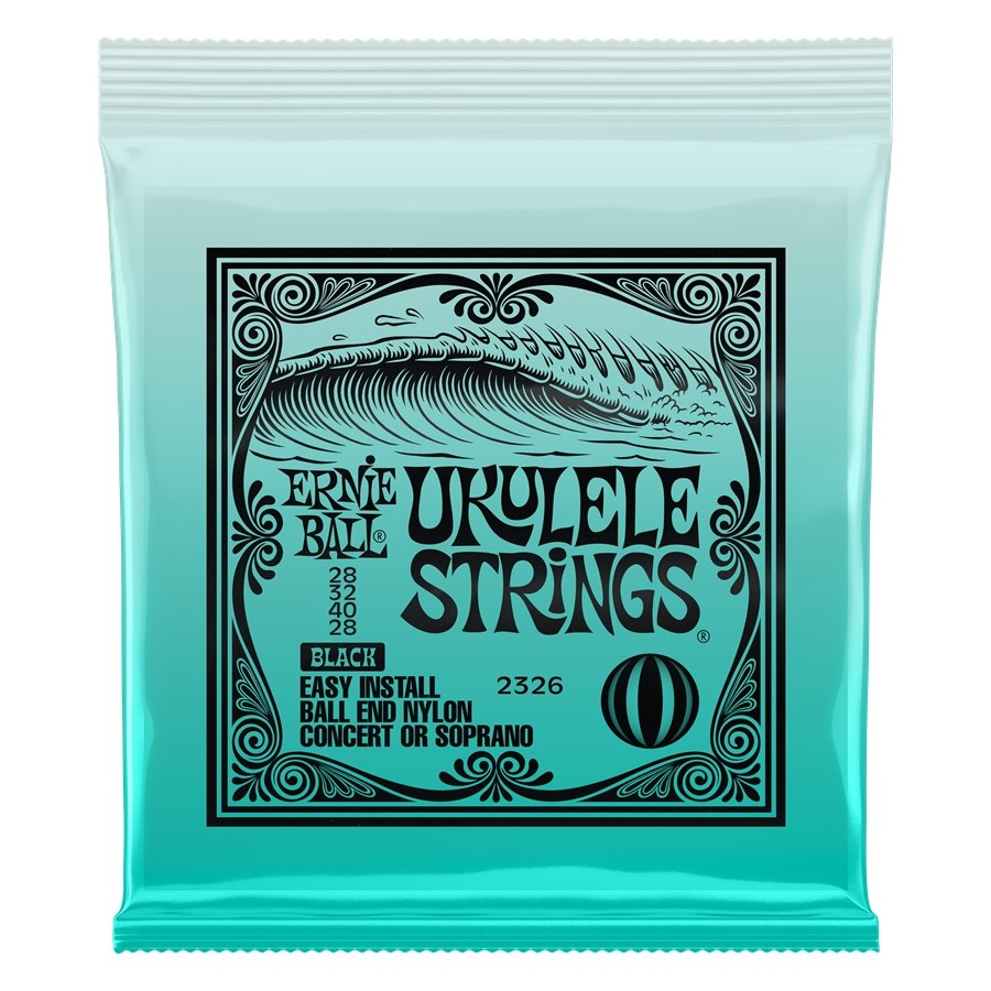 Ernie Ball 2326 Nylon Ukulele Strings Black