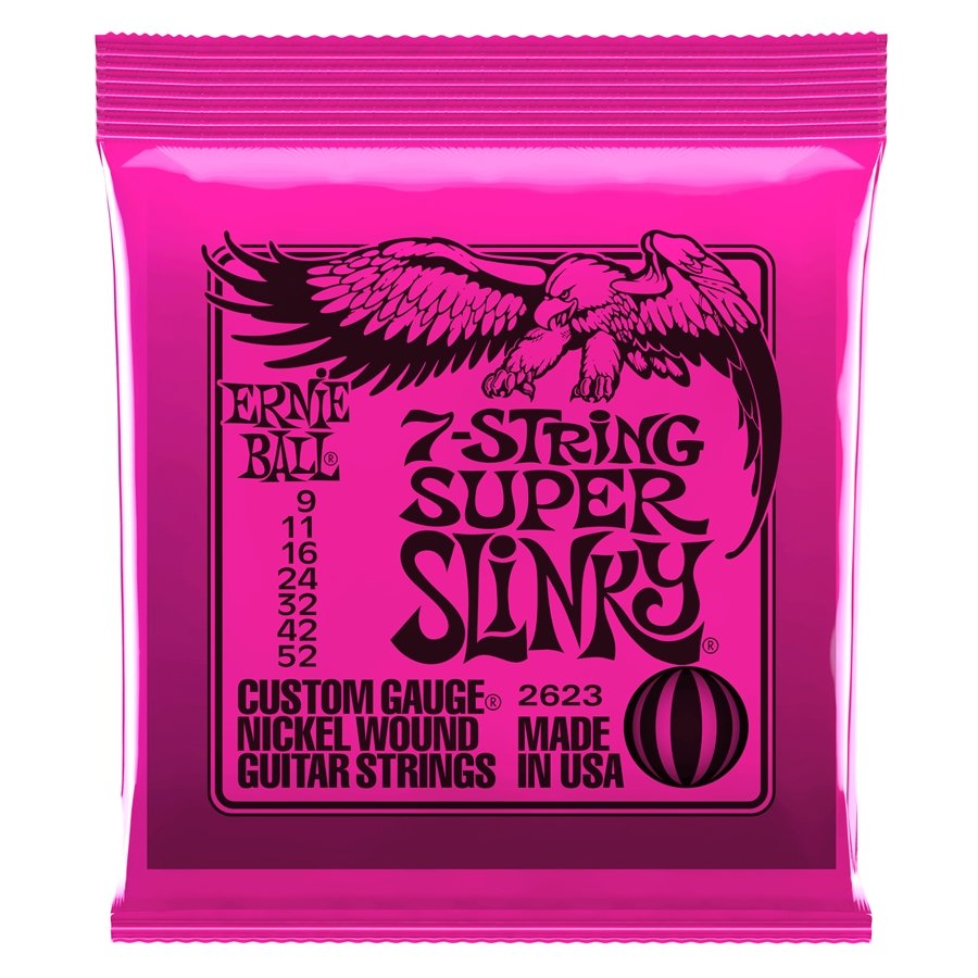 Ernie Ball 2623 Nickel Wound Super Slinky 9-52