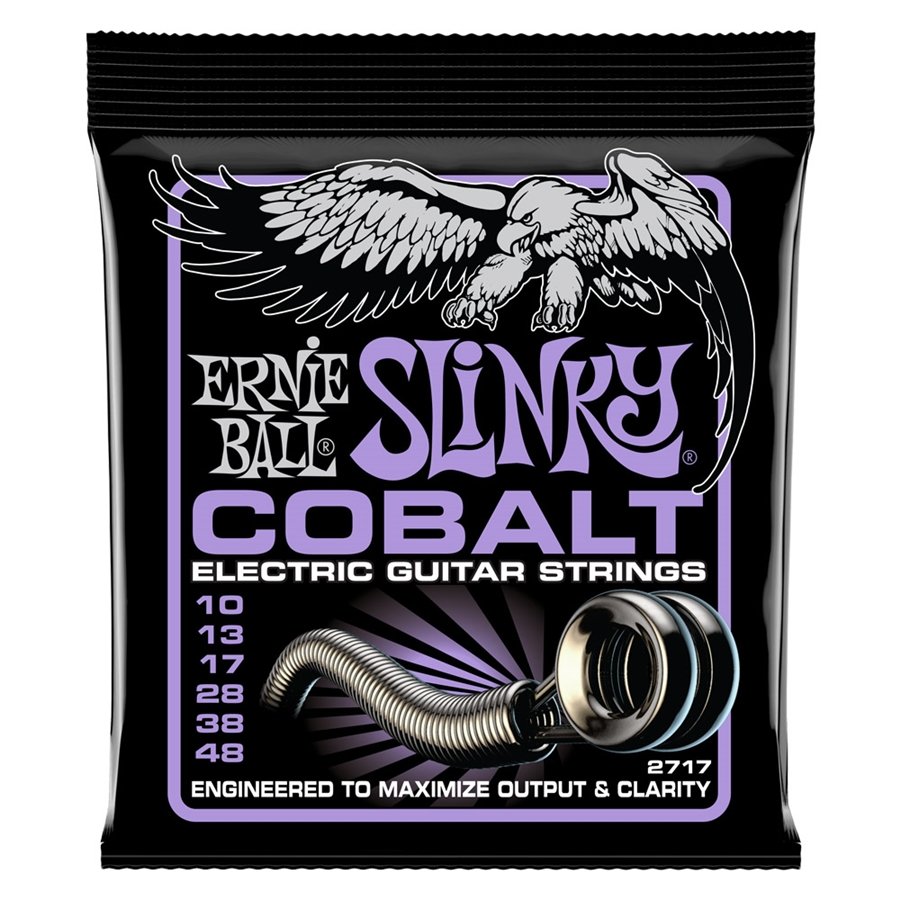 Ernie Ball 2717 Ultra Slinky Cobalt Guitar 10-48