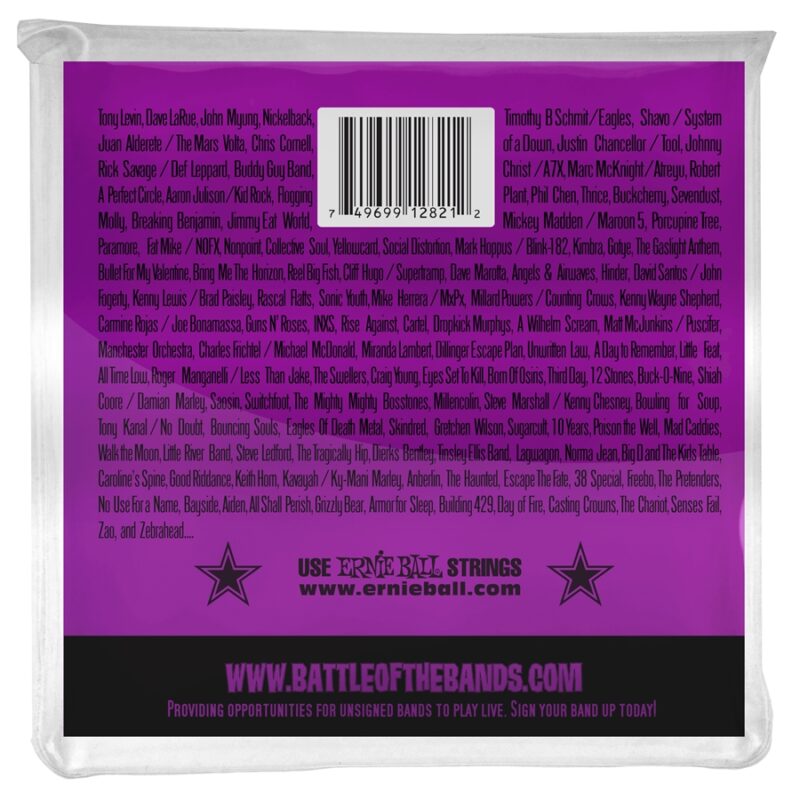 Ernie Ball 2821 Nickel Wound 5 corde Power Slinky 50-135