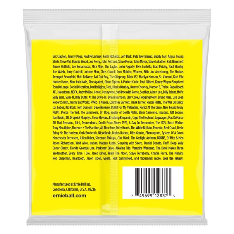 Ernie Ball 2837 Nickel Wound 6 corde Scala Corta 20-90