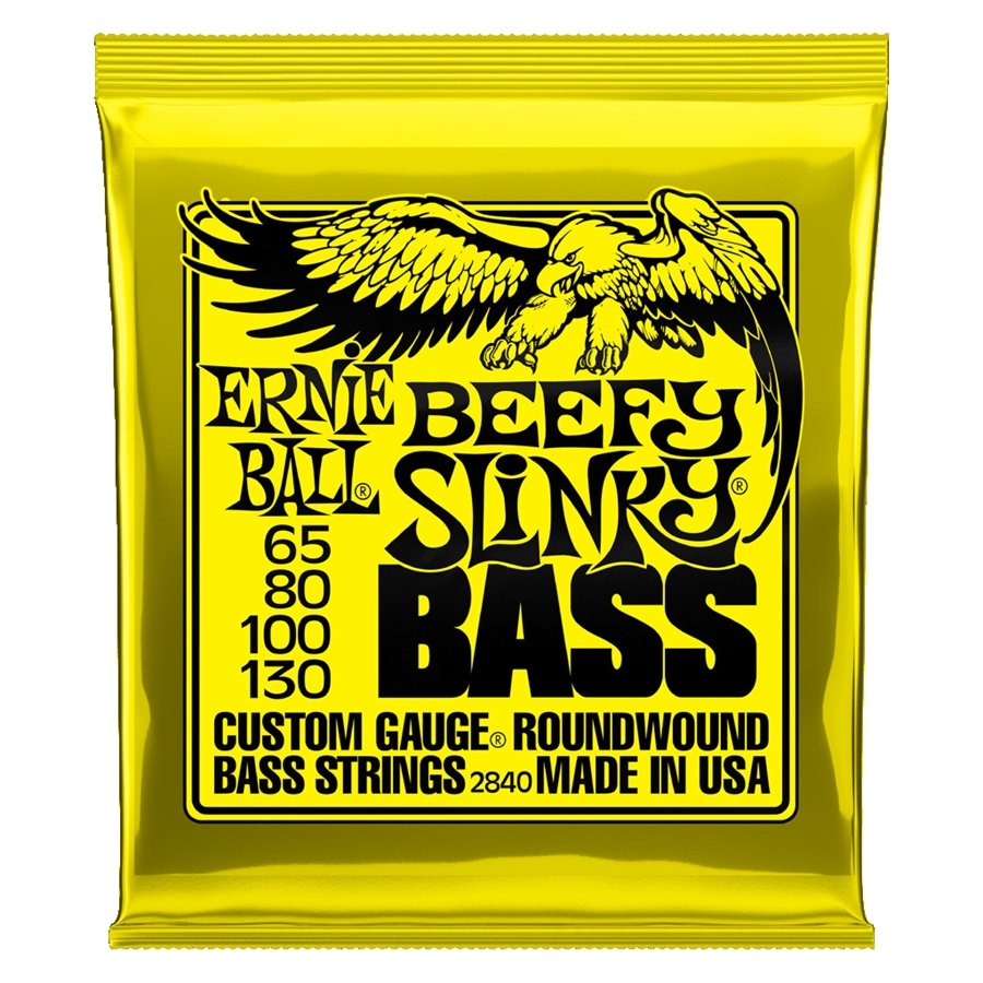 Ernie Ball 2840 Nickel Wound Beefy Slinky 65-130