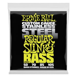 Ernie Ball 2842 Regular Slinky Stainless Steel 50-105