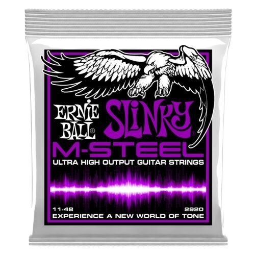 Ernie Ball 2920 M-Steel Power Slinky 11-48