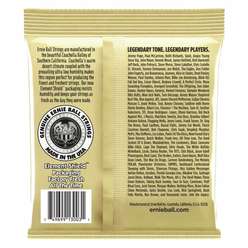 Ernie Ball 3003 Earthwood 80/20 Bronze Medium Light 12-54 - 3 Mute