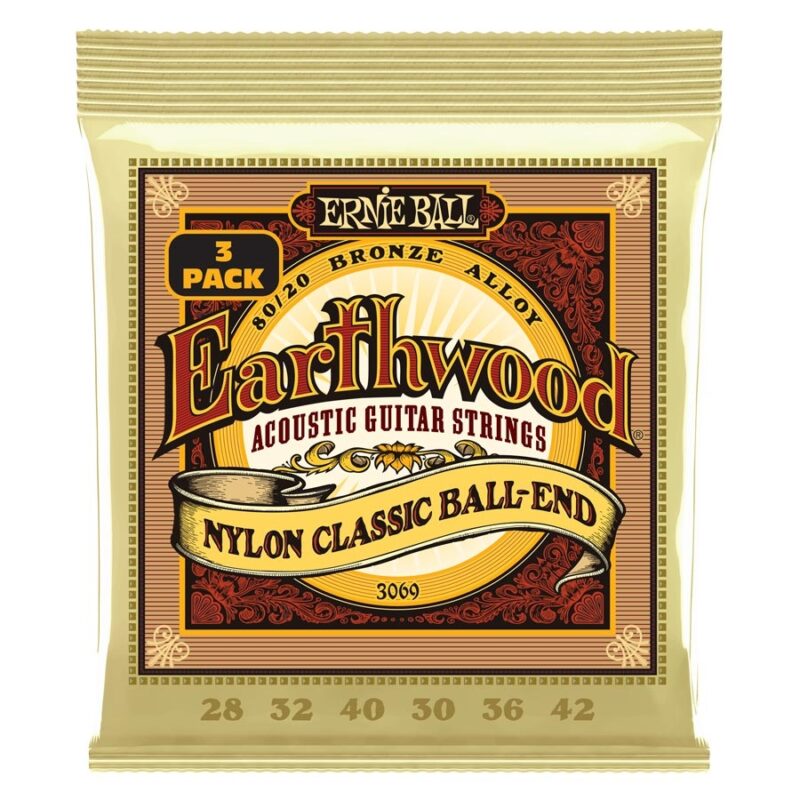 Ernie Ball 3069 Erthwd Folk Nylon