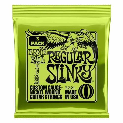 Ernie Ball 3221 Nickel Wound Regular Slinky 10-46 - 3 Set