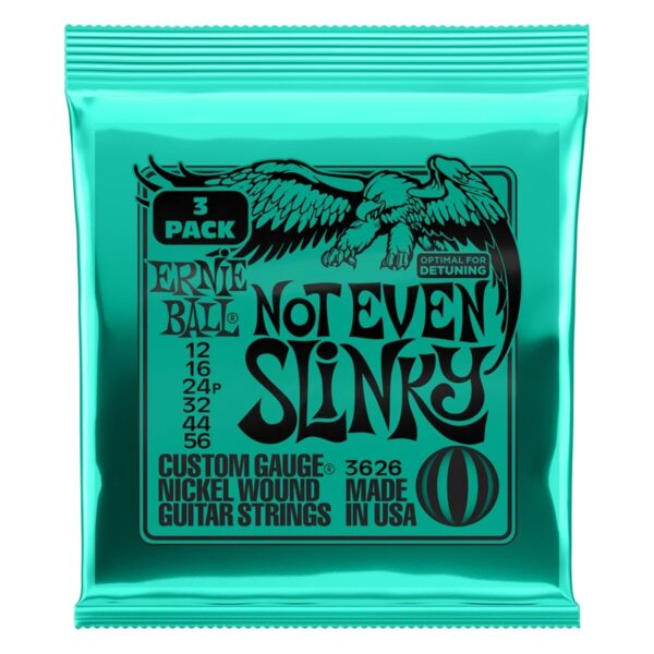 Ernie Ball 3626 Not Even Slinky Nckl  3 Pk 12 56