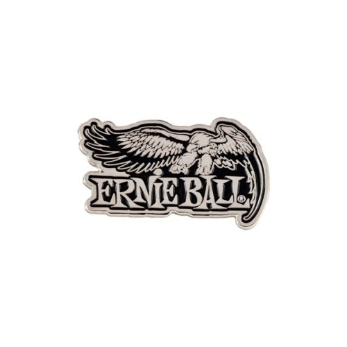 Ernie Ball 4028 Eagle All Silver Enamel Pin