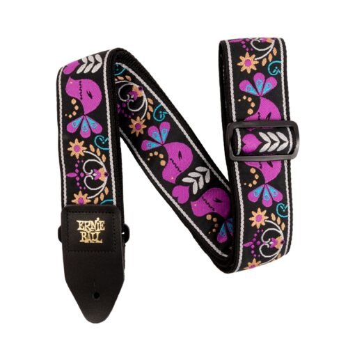 Ernie Ball 5331 Purple Bird Lupin Jacquard Strap