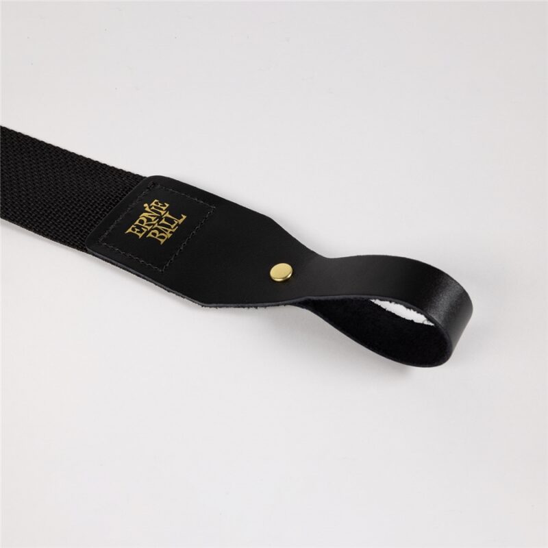 Ernie Ball 5365 Polypro Acoustic Gtr Strap Black