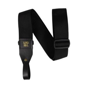 Ernie Ball 5365 Polypro Acoustic Gtr Strap Black