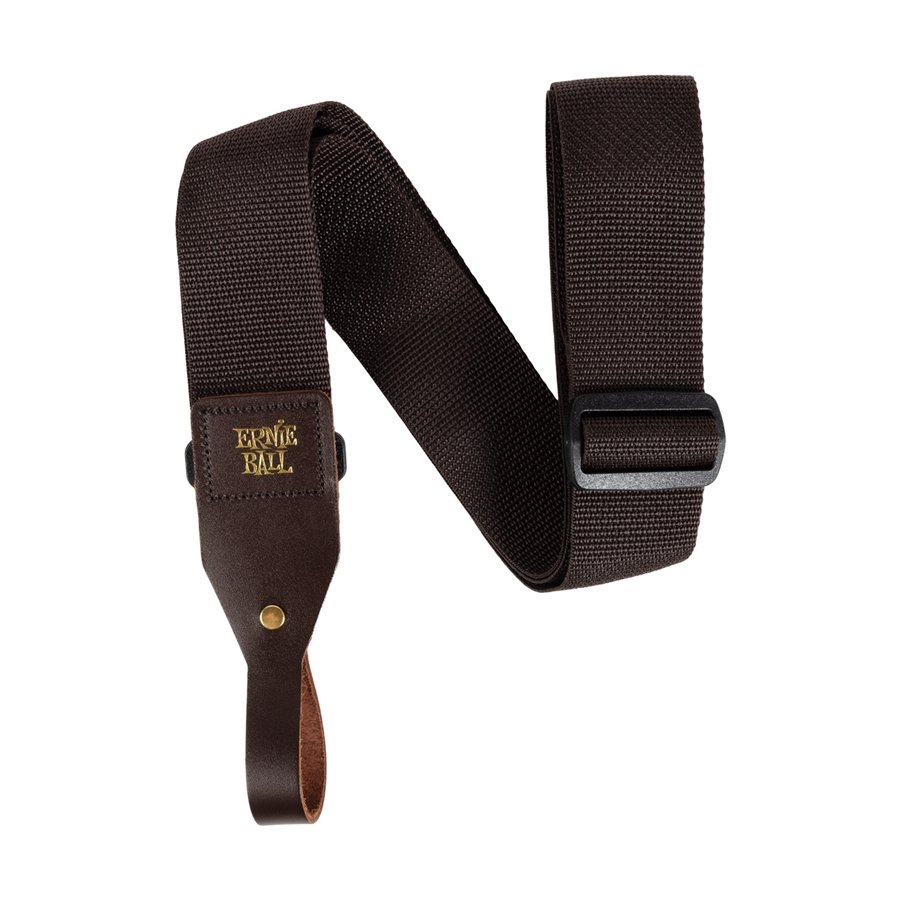 Ernie Ball 5366 Polypro Acoustic Gtr Strap Brown