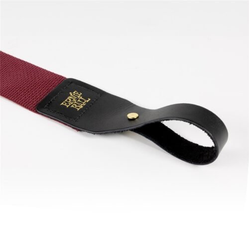 Ernie Ball 5367 Polypro Acoustic Gtr Strap Burgundy