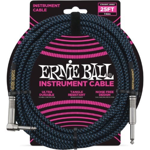 Ernie Ball 6060 Cavo Braided Black/Blue 7