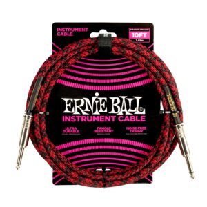 Ernie Ball 6394 Braided Straight Straight 3m