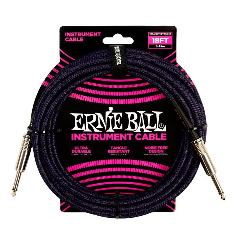 Ernie Ball 6395 Braided Straight Straight 5.5m