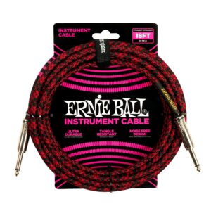 Ernie Ball 6396 Braided Straight Straight 5.5m