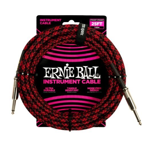 Ernie Ball 6398 Braided Straight Straight 7.6m