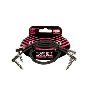 Ernie Ball 6405 Flat Ribbon Stereo Patch Cable 30