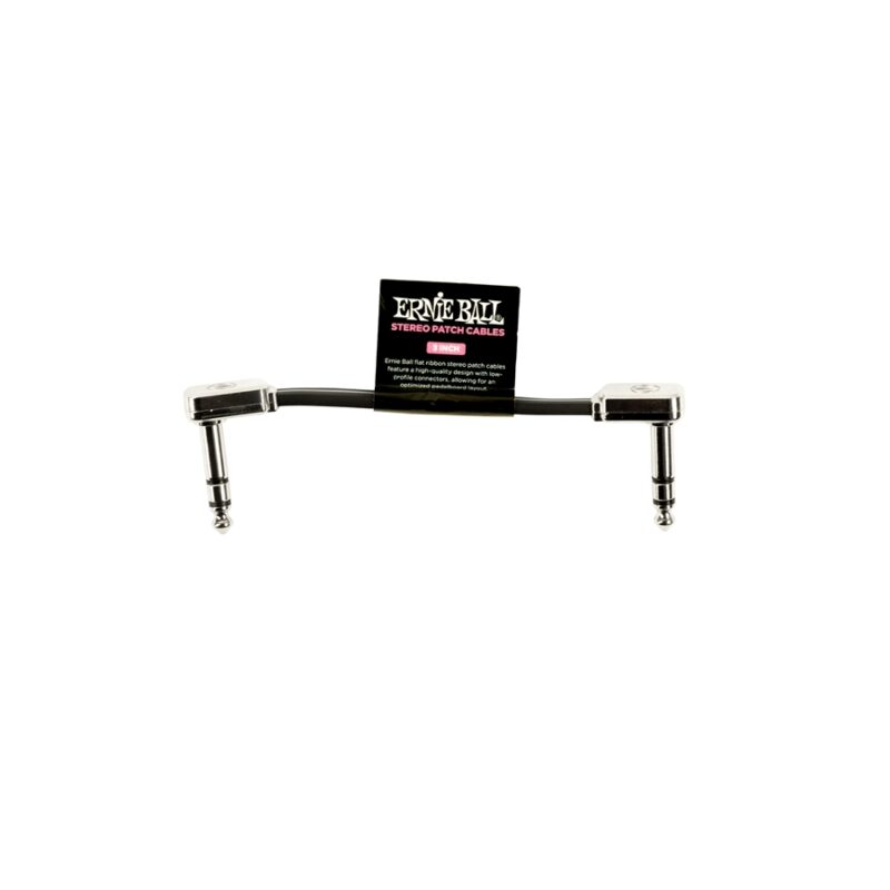 Ernie Ball 6407 Single Flat Ribbon Stereo Patch Cable 7