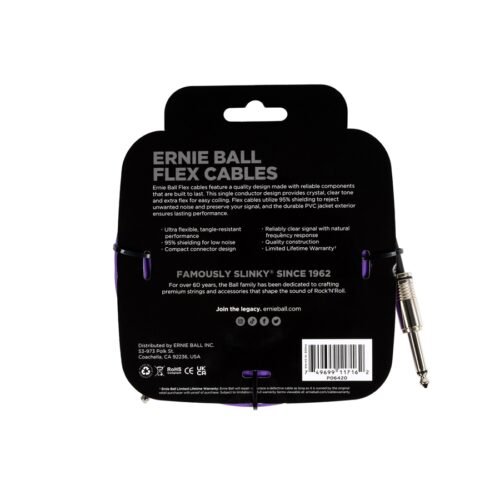 Ernie Ball 6420 Flex Cable Purple 6m