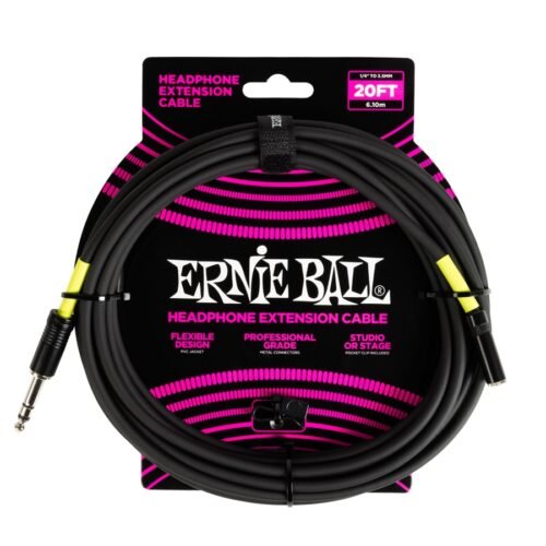 Ernie Ball 6423 Prolunga cuffie trs jack grande 6m