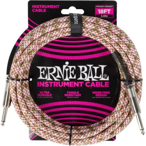 Ernie Ball 6430 Braided Cables Emerald Argyle 5