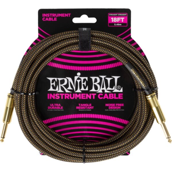 Ernie Ball 6432 Braided Cables Pay Dirt 5