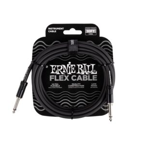 Ernie Ball 6434 Flex Cable Black 3m