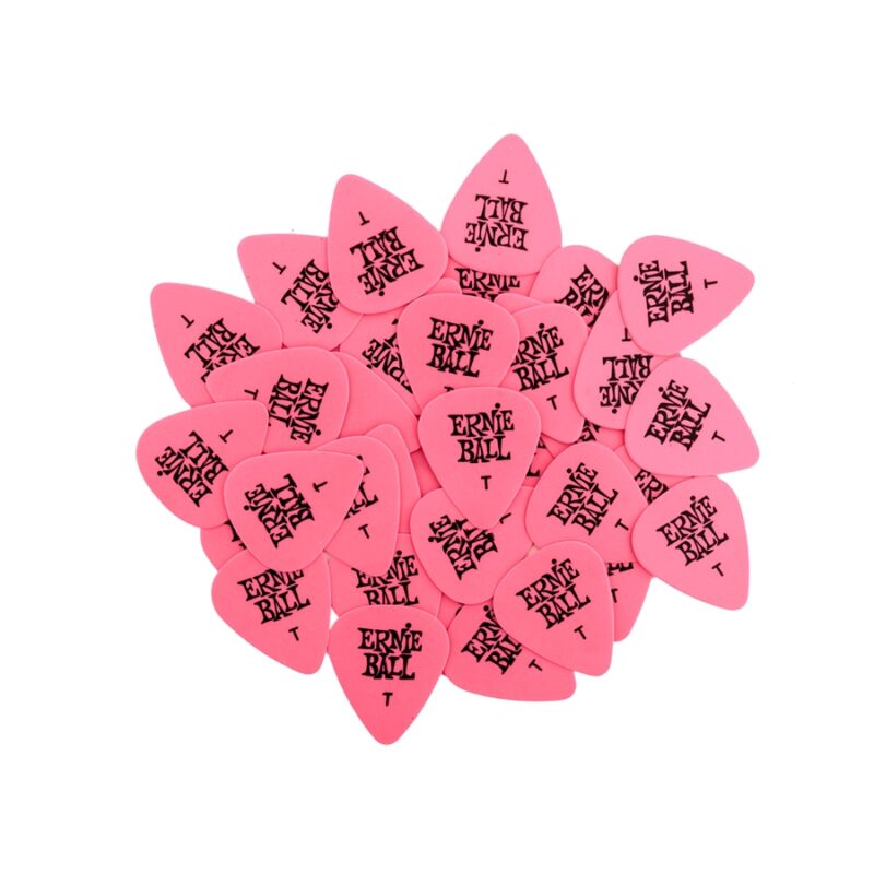 Ernie Ball Plettri Standard Rosa Thin