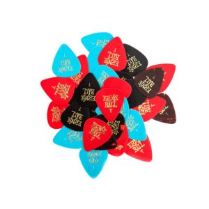 Ernie Ball Plettri Standard Assortiti Thin