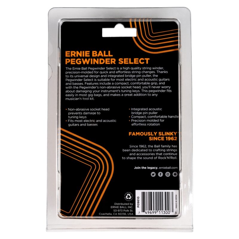 Ernie Ball 9610 Pegwinder Select